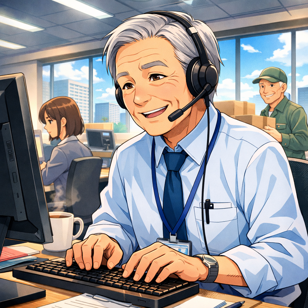 相談を受ける様子